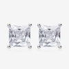 Square-Cut CZ Studs