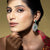 Layered CZ Motif Earrings