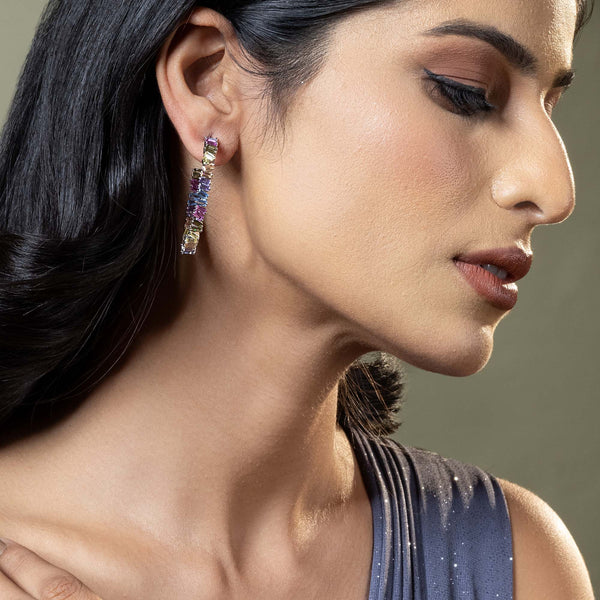 Celeste Cluster Hoops