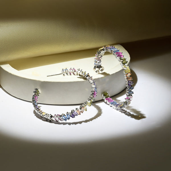 Celeste Cluster Hoops