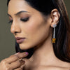 Sapphire Drop Earrings