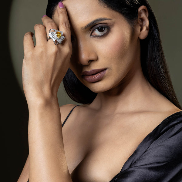 Eternal Flame Silver Ring