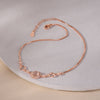 Round Dual Circular Anklet