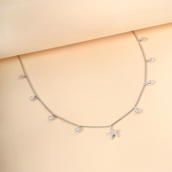 Charm Starfish Necklace