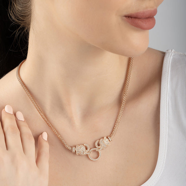 Artisanal Knots Statement Necklace