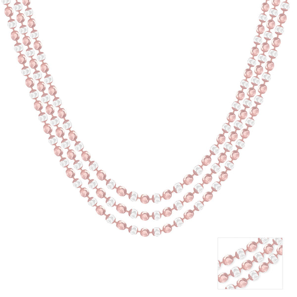 Dual-Tone Beaded Chain