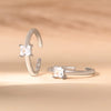 Square CZ Toe Ring