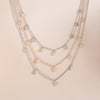 Hexa Charm Silver Necklace