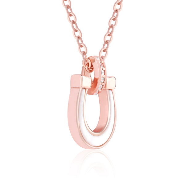 Horseshoe Pendant Necklace