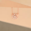 Daisy CZ Pendant Necklace