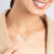 Daisy CZ Pendant Necklace