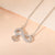 Infinity & Heart CZ Necklace