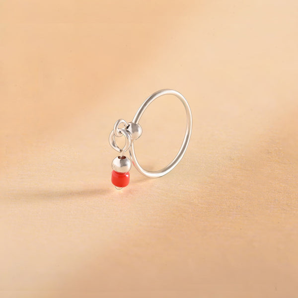 Cherry Drop Nose Ring
