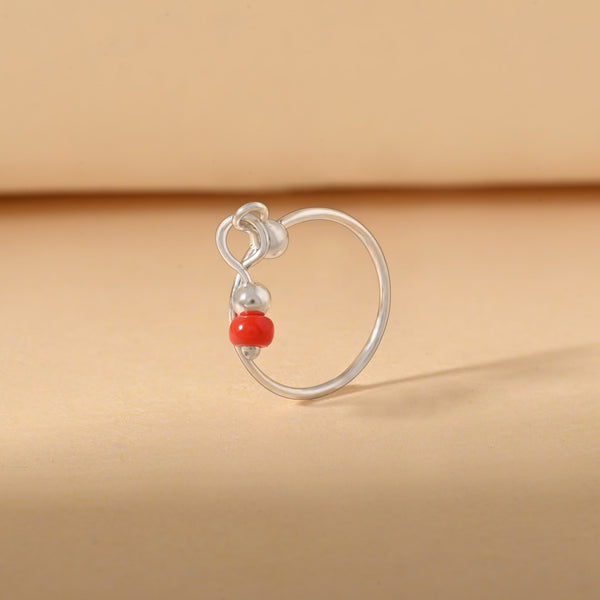 Cherry Drop Nose Ring