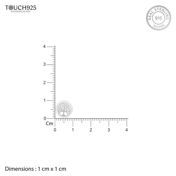 Tree of Life Silver Studs