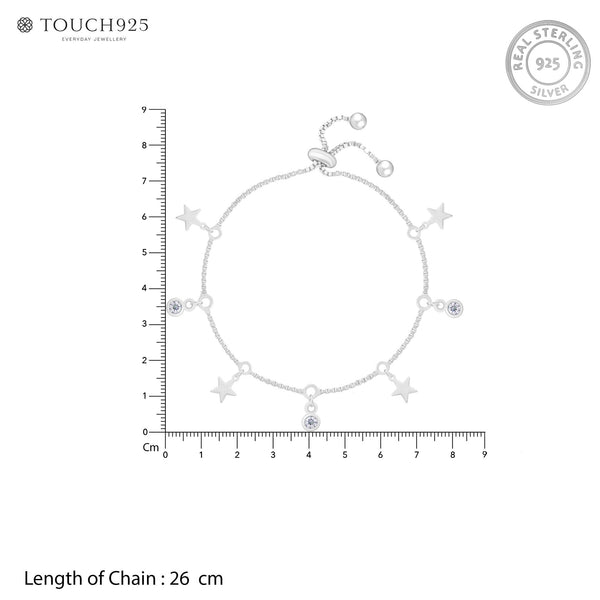 Dainty Star Charm Bracelet