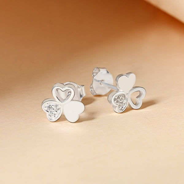 Triple Heart Earrings