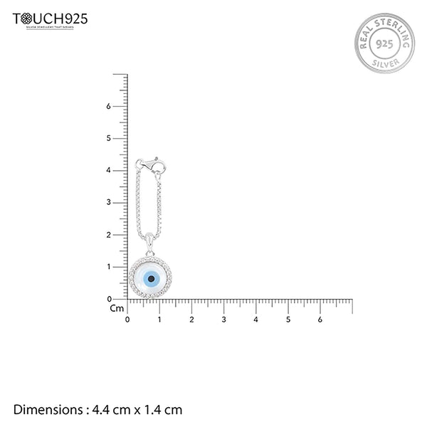 Circular Evil Eye Charm