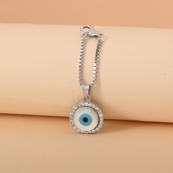 Circular Evil Eye Charm