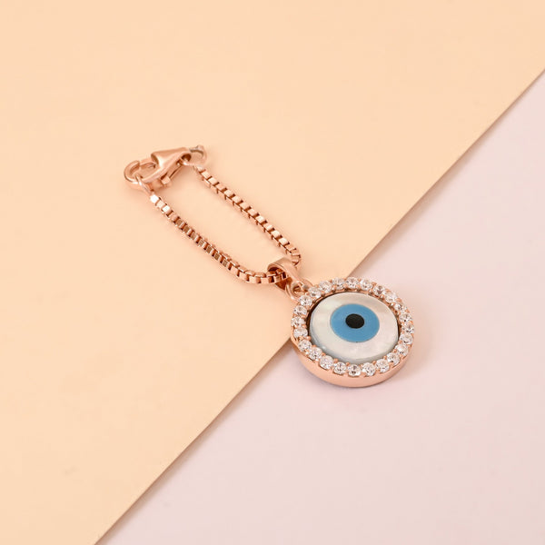 Circular Evil Eye Charm