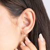 Star Dangle Stud Earring