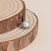 Pearl Oxidized Nose Pin