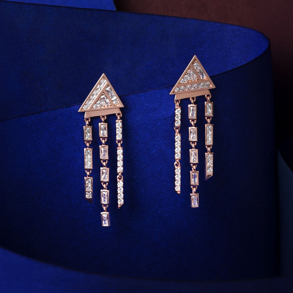 Prismatic Flow Statement Earrings
