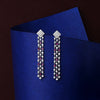 Silver Cascade Earrings