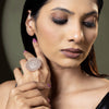 Radiant Circular Stone Ring